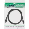 InLine Patch Laidas F/UTP Cat.5e juodas 1,5 m