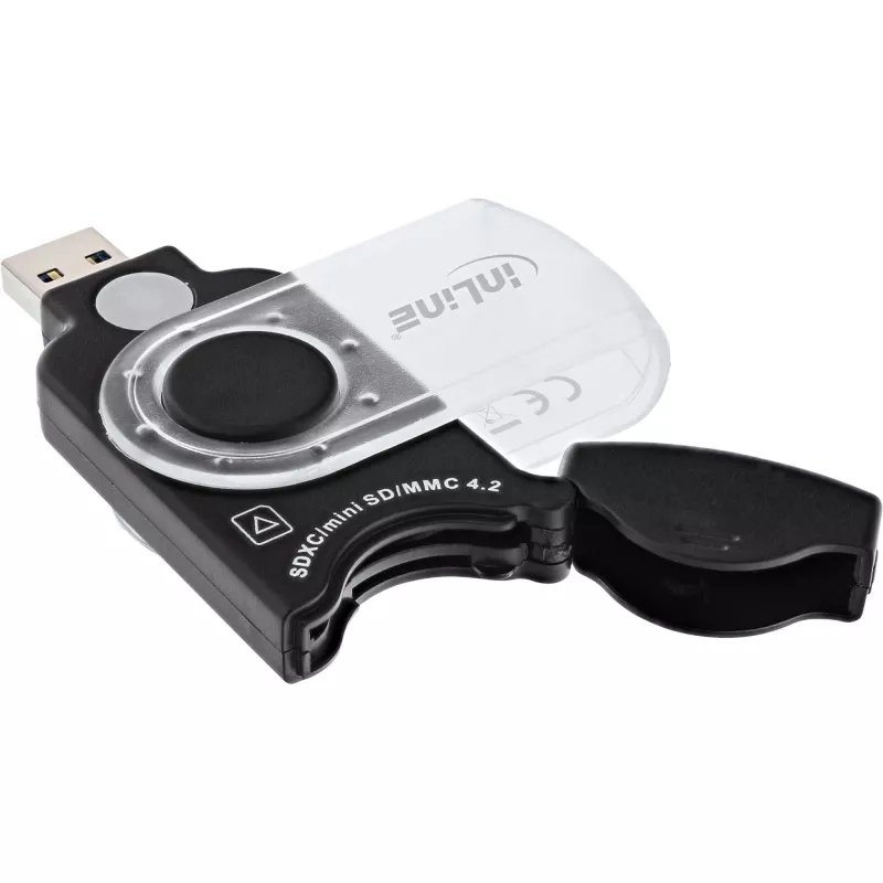 InLine kortelių skaitytuvas USB 3.0, SD/SDHC/SDXC, microSD