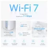 Tinklo sistema TP-Link Deco BE65 Tri-band 2.4 GHz 5 GHz 6 GHz Wi-Fi 7