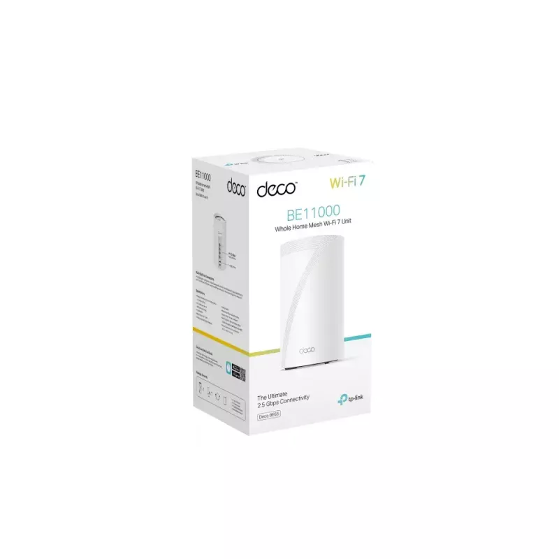 Tinklo sistema TP-Link Deco BE65 Tri-band 2.4 GHz 5 GHz 6 GHz Wi-Fi 7