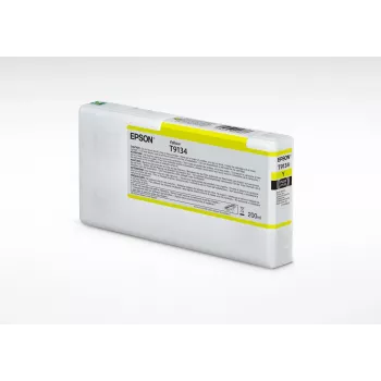 Epson T9134 geltonos spalvos kasetė (200 ml), standartinė talpa, pigmentinis rašalas