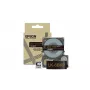 Lipnių etikečių juosta Epson LK-6BKP juoda ant auksinio 2,4 cm terminio perkėlimo