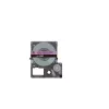 Lipnių etikečių juosta Epson LK-4UBP juoda violetinė terminio perkėlimo 1,2 cm