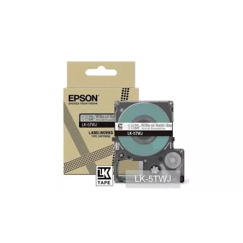 Juostelė etikečių Epson LK-5TWJ Skaidri Balta Termo Perdavimo 1,8 cm