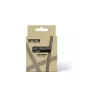 Lipnių etikečių juosta Epson LK-6BWJ juoda ant balto, terminio perkėlimo, 2,4 cm