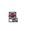 Juostelė etiketėms Epson LK-4PBF juoda ant rožinės, terminė perdavimo, 1,2 cm