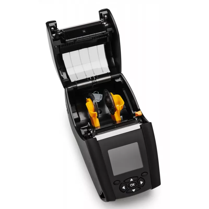 Zebra ZQ620 Plus 3 mobilus etikečių spausdintuvas, tiesioginis terminis, 203 x 203 DPI, 115 mm/s, laidinis ir belaidis Bluetooth