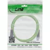 InLine pramoninis tinklo kabelis, M12 8 kontaktų X-koduotas kištukas/kištukas, Cat.6A PUR 5 m