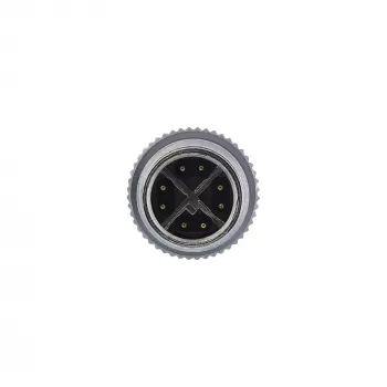InLine pramoninis tinklo kabelis M12 8 kontaktų X-koduotas kištukas/kištukas, Cat.6A PUR 3 m