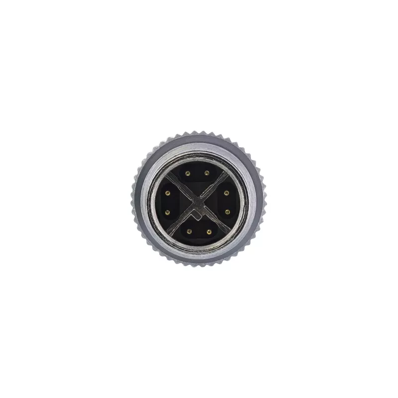 InLine pramoninis tinklo kabelis, M12 8 kontaktų X-koduotas vyriškas/vyriškas, Cat.6A PUR 2 m
