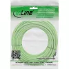 InLine pramoninis tinklo kabelis, M12 8 kontaktų X-koduotas į RJ45 kištuką, Cat.6A PUR 7 m