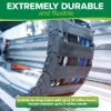 InLine pramoninis tinklo kabelis, M12 4 kontaktų D-koduotas kištukas į RJ45, PUR 5 m