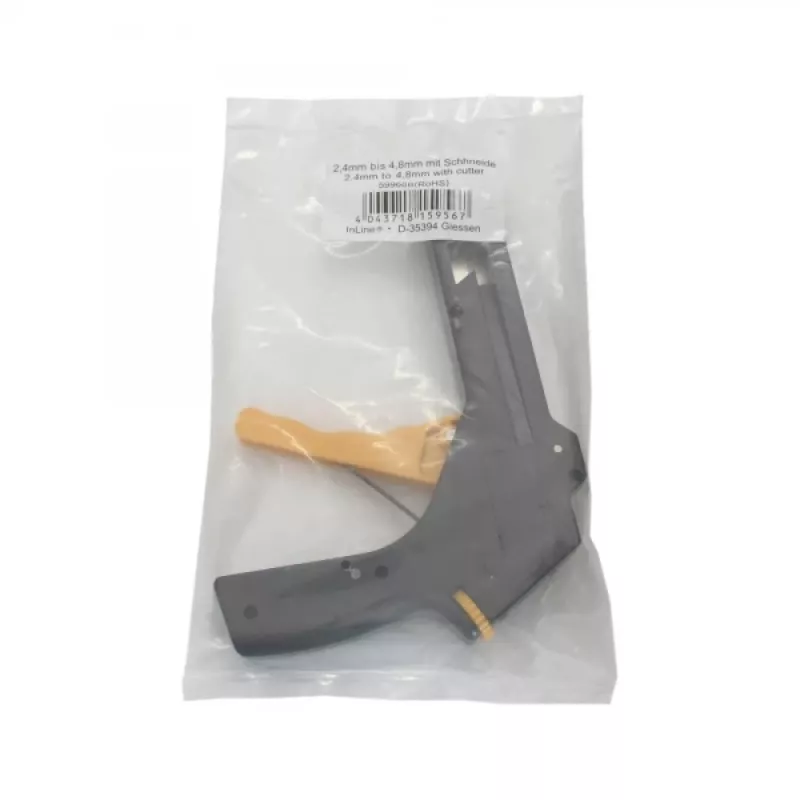 Įtempimo ir pjovimo įrankis kabelių raiščiams InLine 2,4–4,8 mm