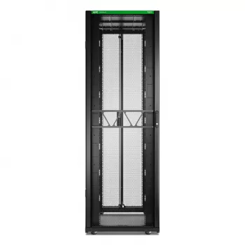 APC NetShelter SX Server Rack Gen 2, 48U, 2258H x 750W x 1200D mm, su šoninėmis plokštėmis, juodas