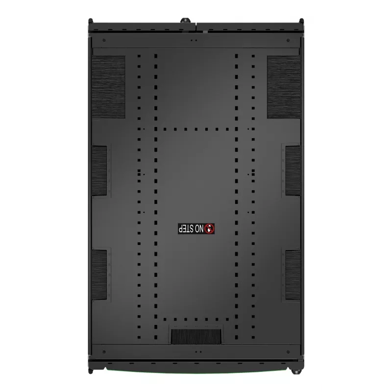APC NetShelter SX Server Rack Gen 2, 48U, 2258H x 750W x 1200D mm, su šoninėmis plokštėmis, juodas