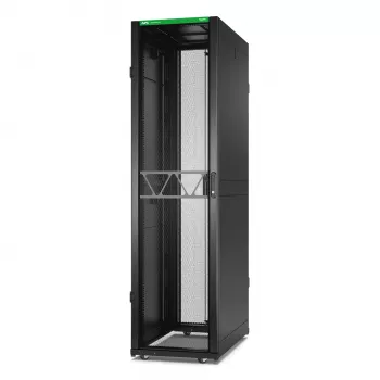 APC NetShelter SX Server Rack Gen 2, 48U, 2258H x 600W x 1070D mm, su šoninėmis plokštėmis, juodas