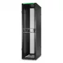 APC NetShelter SX Server Rack Gen 2, 48U, 2258H x 600W x 1070D mm, su šoninėmis plokštėmis, juodas