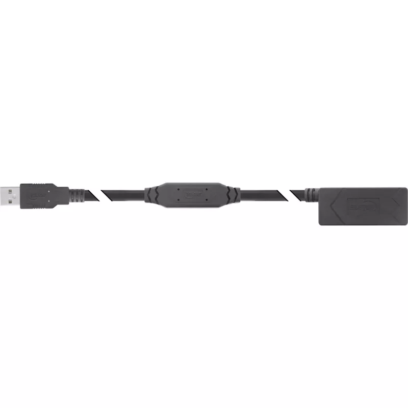 InLine USB 2.0 aktyvus ilgintuvas USB-A kištukas/lizdas 25m 0.48 Gbit/s