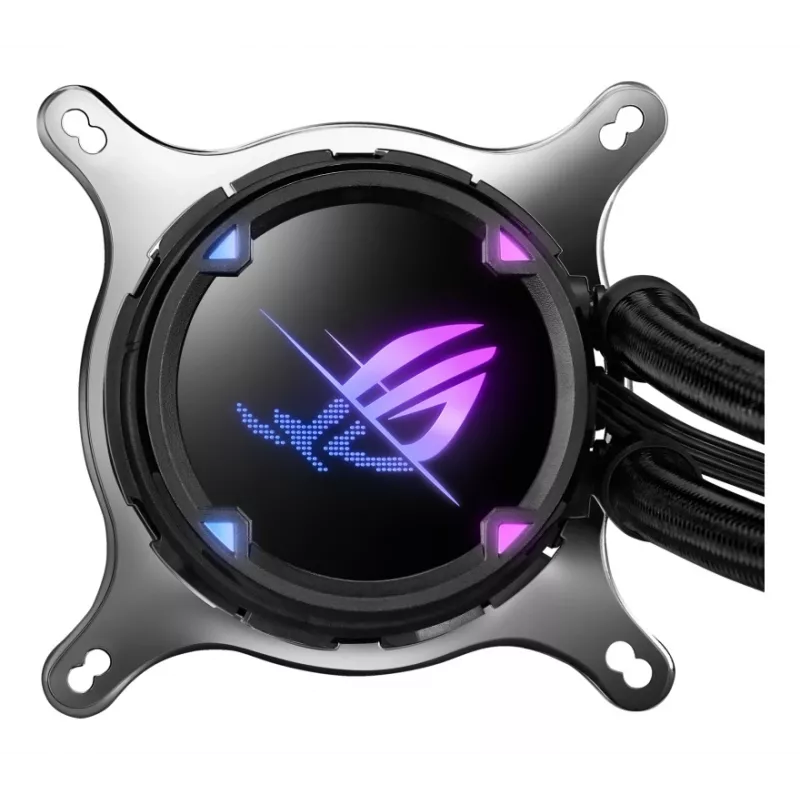 ASUS ROG STRIX LC II 240 procesoriaus skystinis aušintuvas All-in-one 12 cm juodas