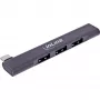 InLine Slim USB-C Hub, 4 prievadai, USB 3.0 + 3x USB 2.0, plonas dizainas