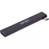 InLine Slim USB-C Hub, 4 prievadai, USB 3.0 + 3x USB 2.0, plonas dizainas