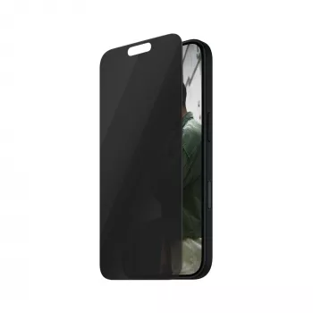 PanzerGlass SAFE. by ® privatumo ekrano apsauga iPhone 16 | 15 | Ultra-Wide Fit | BULK