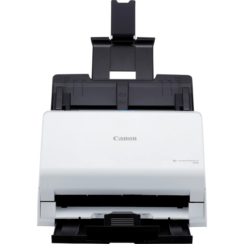 Canon imageFORMULA R30 belaidis dokumentų skaitytuvas, 216 x 356 mm, 600 x 600 DPI, ADF + lakštinis, baltas, CIS, RGB LED
