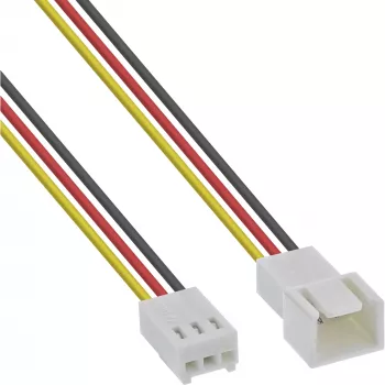 InLine Fan Cable Extension 3pin Molex vyriškas/moteriškas ilgis 2m