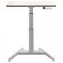 Stalviršis kompiuterinis Leitz 65340001 Square Aliuminis Tamsiai Pilkas 600x800x650mm