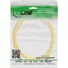 Laidas Patch InLine Cat.6A S/FTP TPE (LSZH) PoE, lankstus, geltonas, 15 m