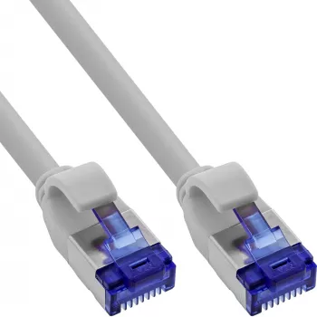 InLine 74902 tinklo kabelis pilka 2 m Cat6a S/FTP (S-STP)
