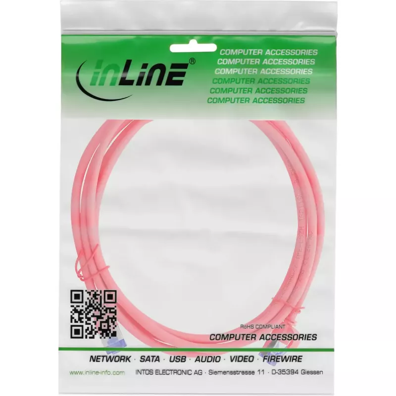 InLine 74930R tinklo kabelis raudonas 30 m Cat6a S/FTP (S-STP)