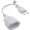 InLine 16680W maitinimo ilginimo laidas Baltas 0.2 m CEE 7/16