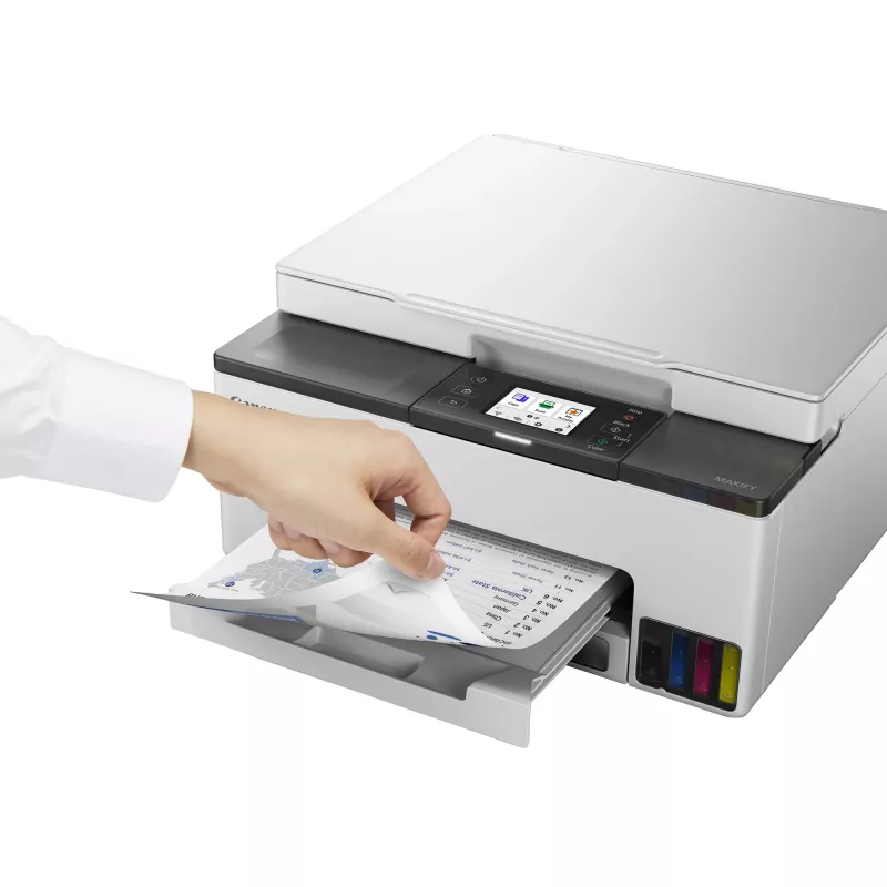 Daugiafunkcis rašalinis spausdintuvas Canon MAXIFY GX1050 – A4, spalvotas, 600 x 1200 DPI, Wi‑Fi, Ethernet, dvipusis