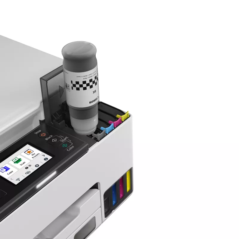 Daugiafunkcis rašalinis spausdintuvas Canon MAXIFY GX1050 – A4, spalvotas, 600 x 1200 DPI, Wi‑Fi, Ethernet, dvipusis