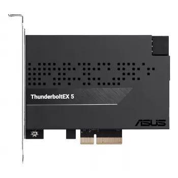 ASUS ThunderboltEX 5 – vidinė plėtimosi kortelė, PCIe 4.0, Intel JHL9580, Mini DisplayPort, USB 2.0, 120 Gbit/s