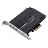 ASUS ThunderboltEX 5 – vidinė plėtimosi kortelė, PCIe 4.0, Intel JHL9580, Mini DisplayPort, USB 2.0, 120 Gbit/s
