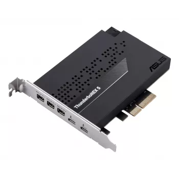 ASUS ThunderboltEX 5 – vidinė plėtimosi kortelė, PCIe 4.0, Intel JHL9580, Mini DisplayPort, USB 2.0, 120 Gbit/s
