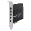 ASUS ThunderboltEX 5 – vidinė plėtimosi kortelė, PCIe 4.0, Intel JHL9580, Mini DisplayPort, USB 2.0, 120 Gbit/s