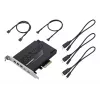 ASUS ThunderboltEX 5 – vidinė plėtimosi kortelė, PCIe 4.0, Intel JHL9580, Mini DisplayPort, USB 2.0, 120 Gbit/s