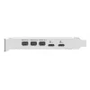 ASUS ThunderboltEX 5 – vidinė plėtimosi kortelė, PCIe 4.0, Intel JHL9580, Mini DisplayPort, USB 2.0, 120 Gbit/s