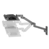 Ergotron LX Pro Wall Keyboard Arm laikiklis klaviatūrai tamsiai pilkas, maksimalus svoris 2,3 kg