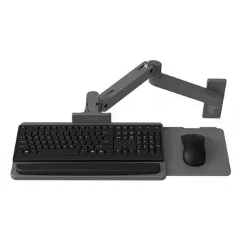 Ergotron LX Pro Wall Keyboard Arm laikiklis klaviatūrai tamsiai pilkas, maksimalus svoris 2,3 kg