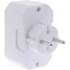 Maitinimo adapteris kištukui Type F į Type C InLine 16471E baltas