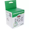 Maitinimo adapteris su kištuku Type F InLine 16471C 2x Type C + Type F Baltas
