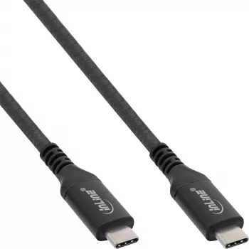 InLine 35902A USB4 Gen 3x2 laidas USB C 2 m Juoda