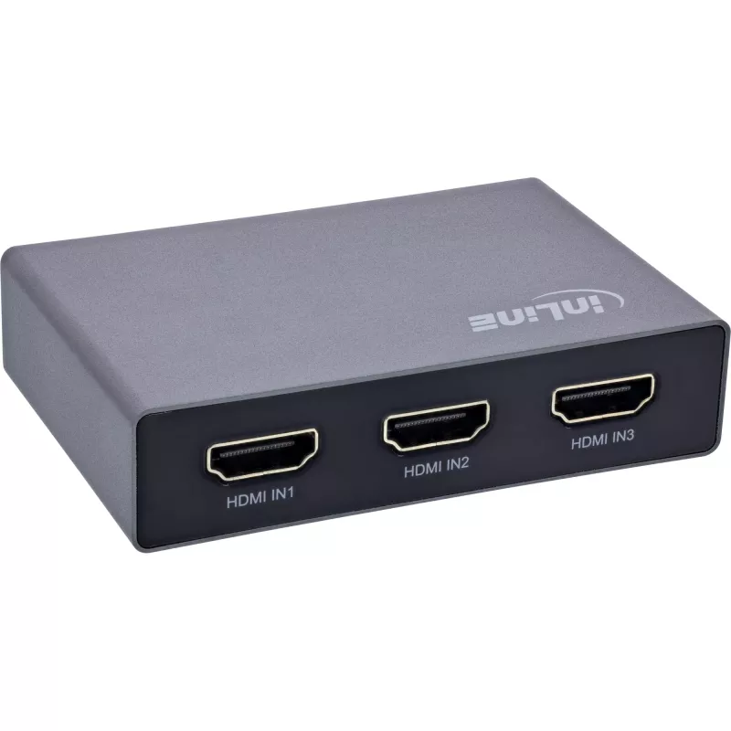 HDMI jungiklis InLine 65020 3 prievadai 8K 60Hz HDCP 2.3