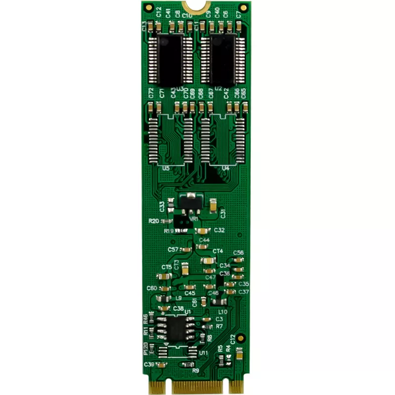 InLine 76660X Vidinė M.2 serijinė sąsajos plokštė, 2x RS-232, 4 Gbit/s