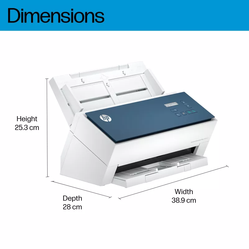 HP ScanJet Enterprise Flow 9000 s1 lakštinis skaitytuvas 600 x 600 DPI