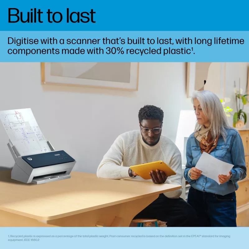 HP ScanJet Enterprise Flow 9000 s1 lakštinis skaitytuvas 600 x 600 DPI